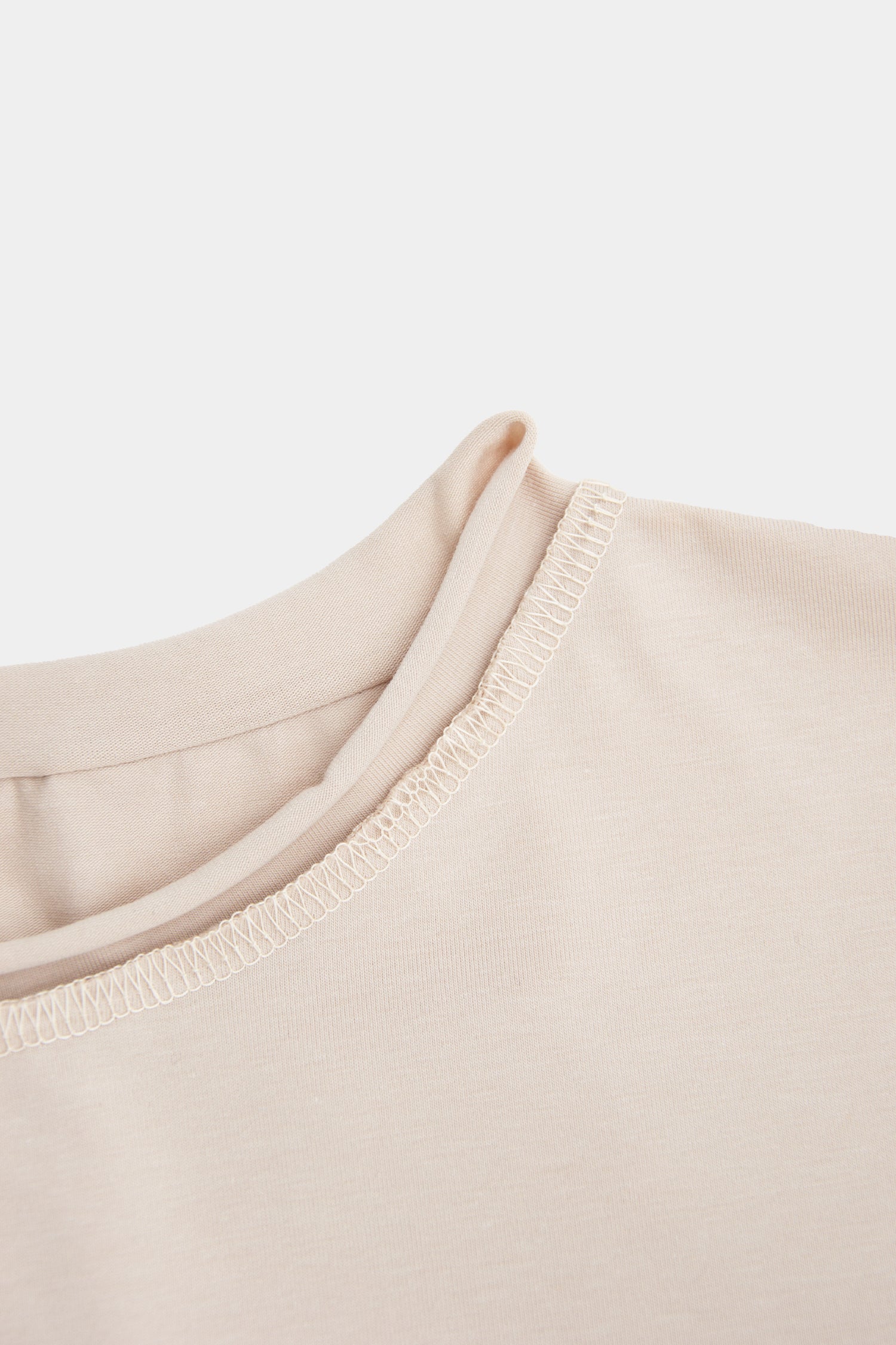 koszulka dziecięca- BOXY BOOSO LONGSLEEVE  beige