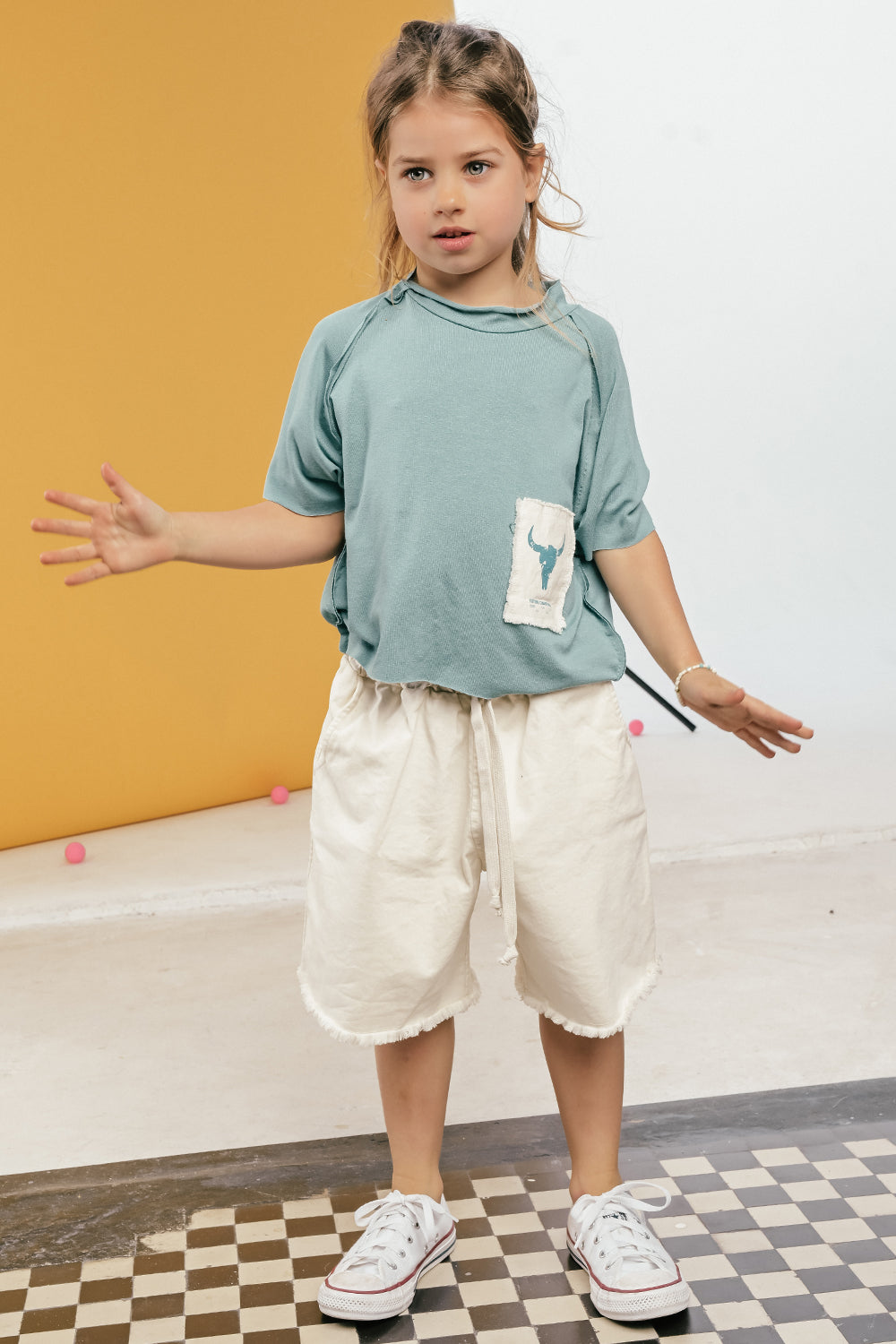 koszulka dziecięca- KNIT MINT TEE mint