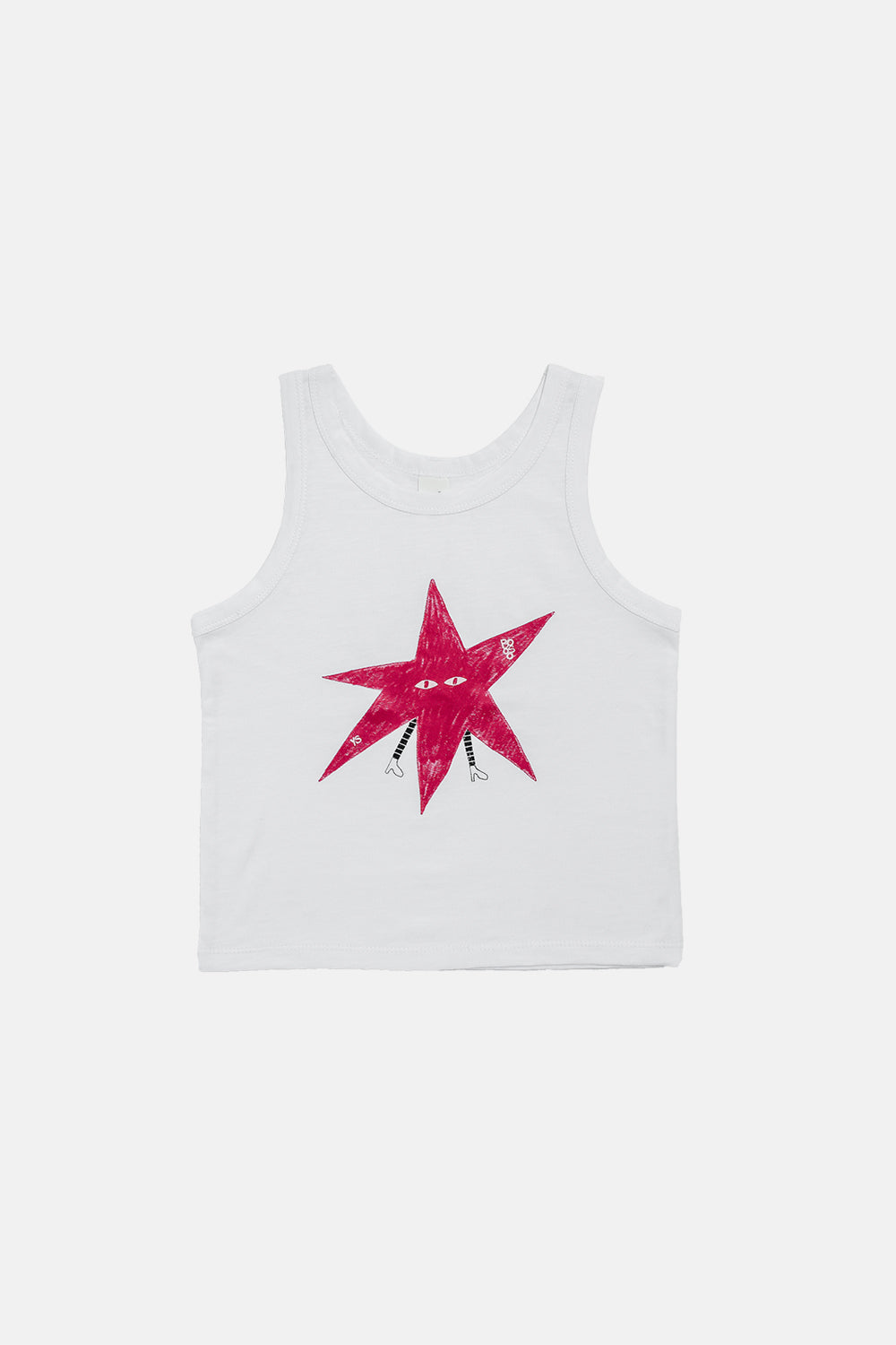 koszulka dziecięca- WHITE TOP STAR white/red star