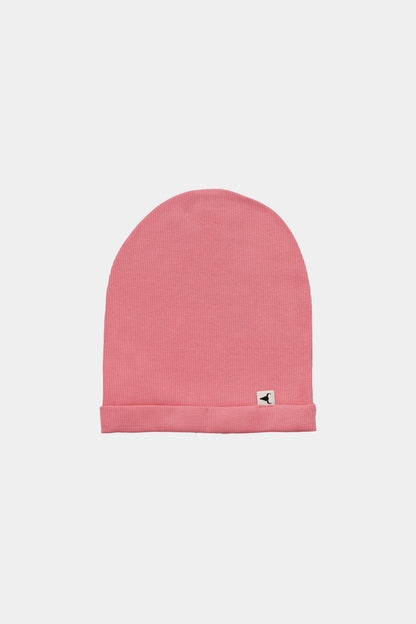 czapka dziecięca- RIBBING BEANIE neon pink