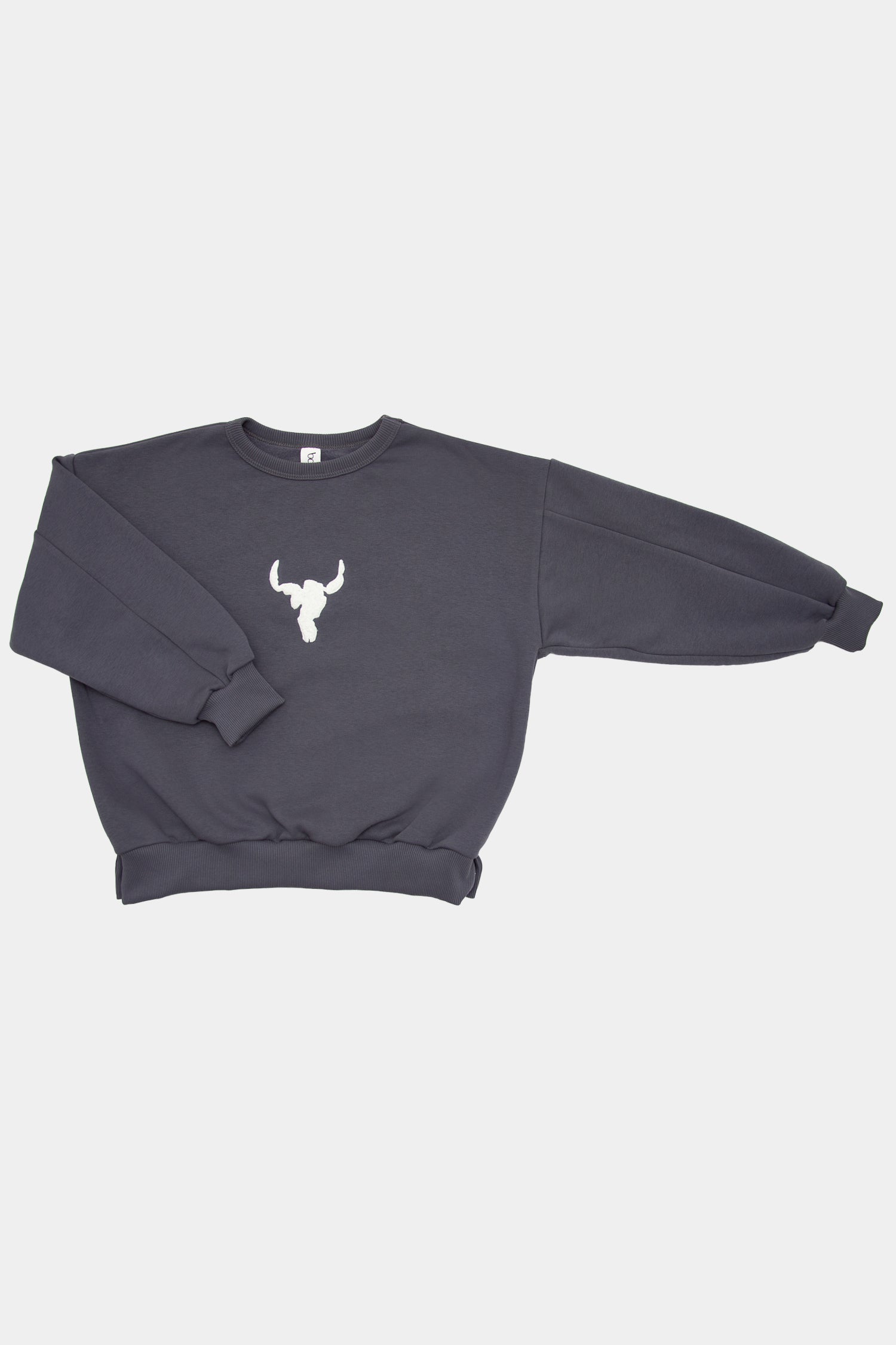 bluza dziecięca- SIMPLE WARM SWEATSHIRT graphite