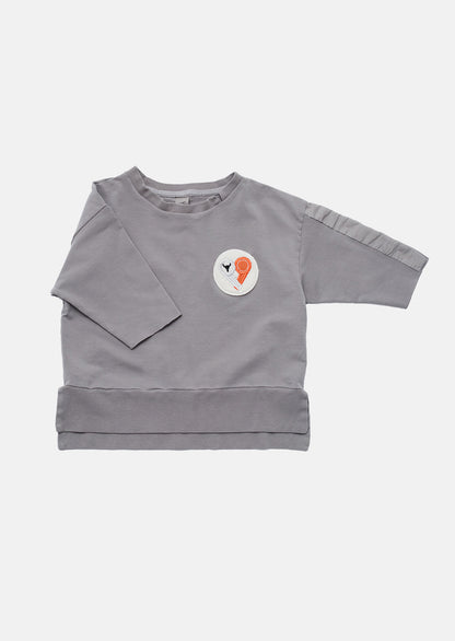 bluza dziecięca- VOICE SWEATSHIRT gray