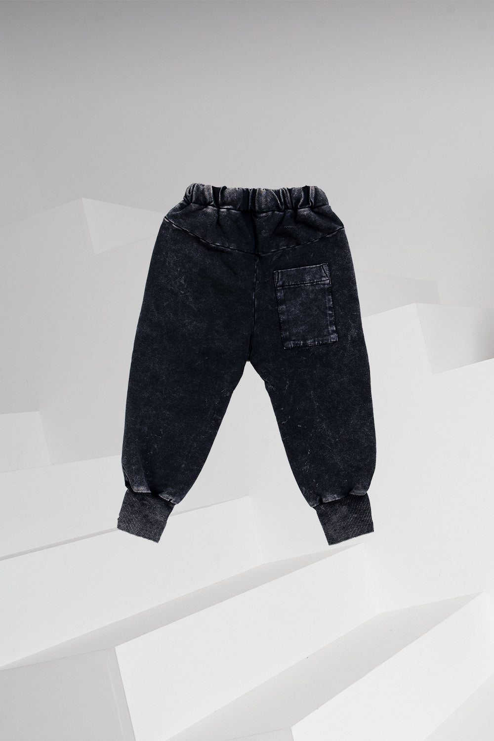 spodnie dziecięce - POCKET PANTS acid black