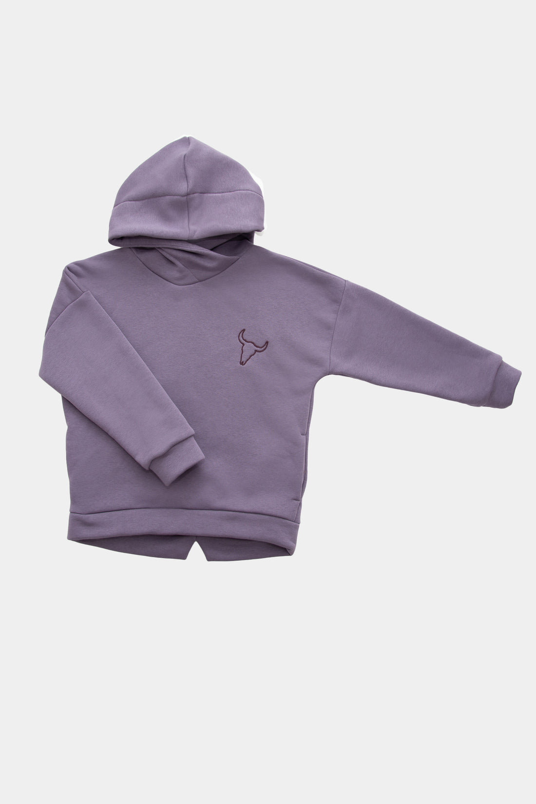bluza dziecięca- SIMPLE WARM HOODIE plum