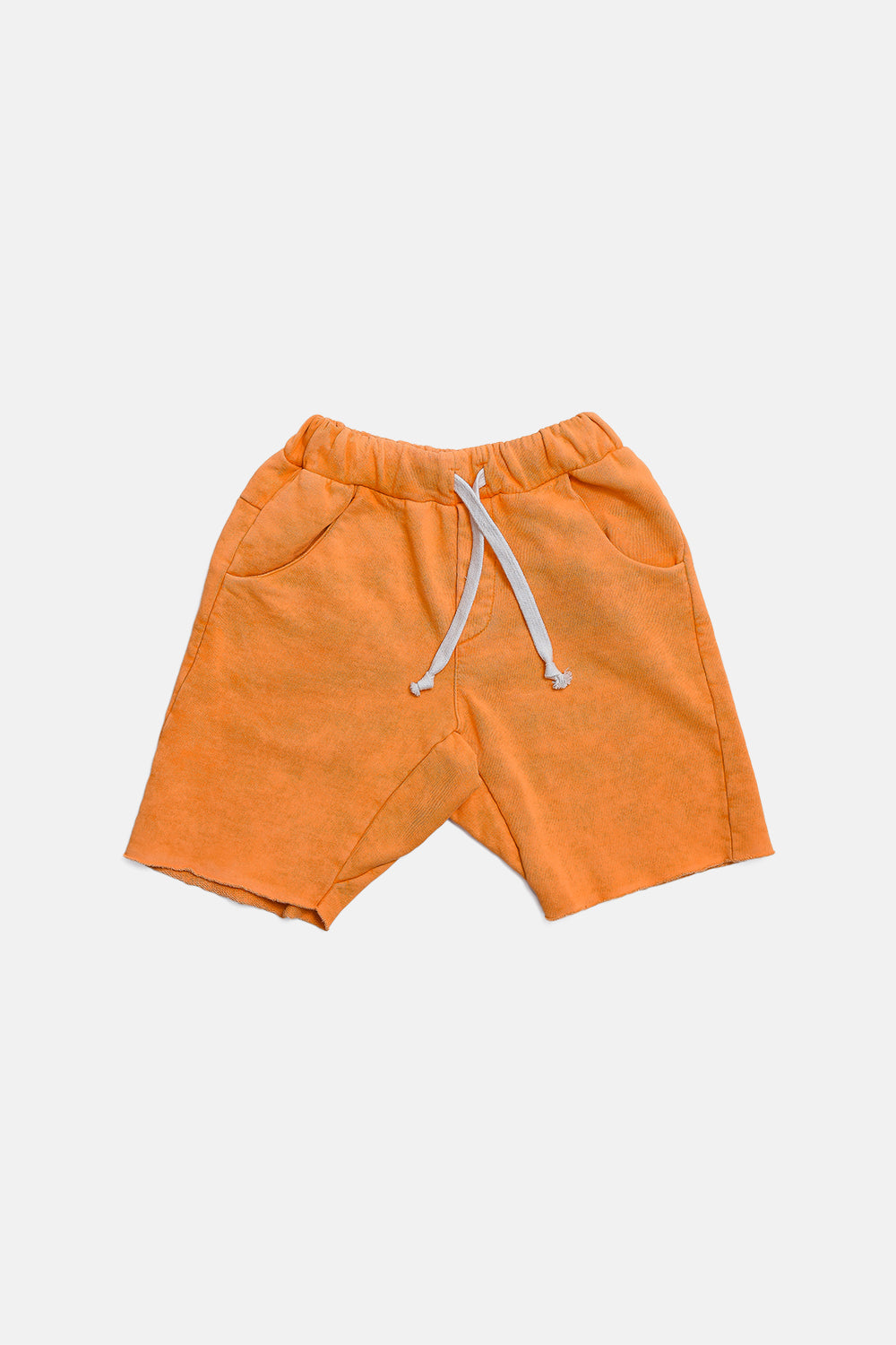 szorty dziecięce - VINTAGE ORANGE SHORTS orange