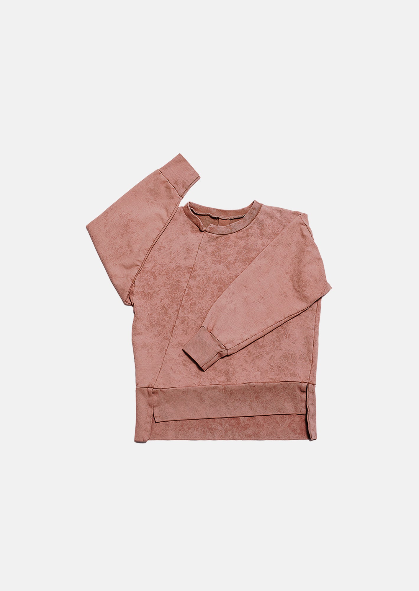 bluza dziecięca - SHAPE ACID SWEATSHIRT light pink