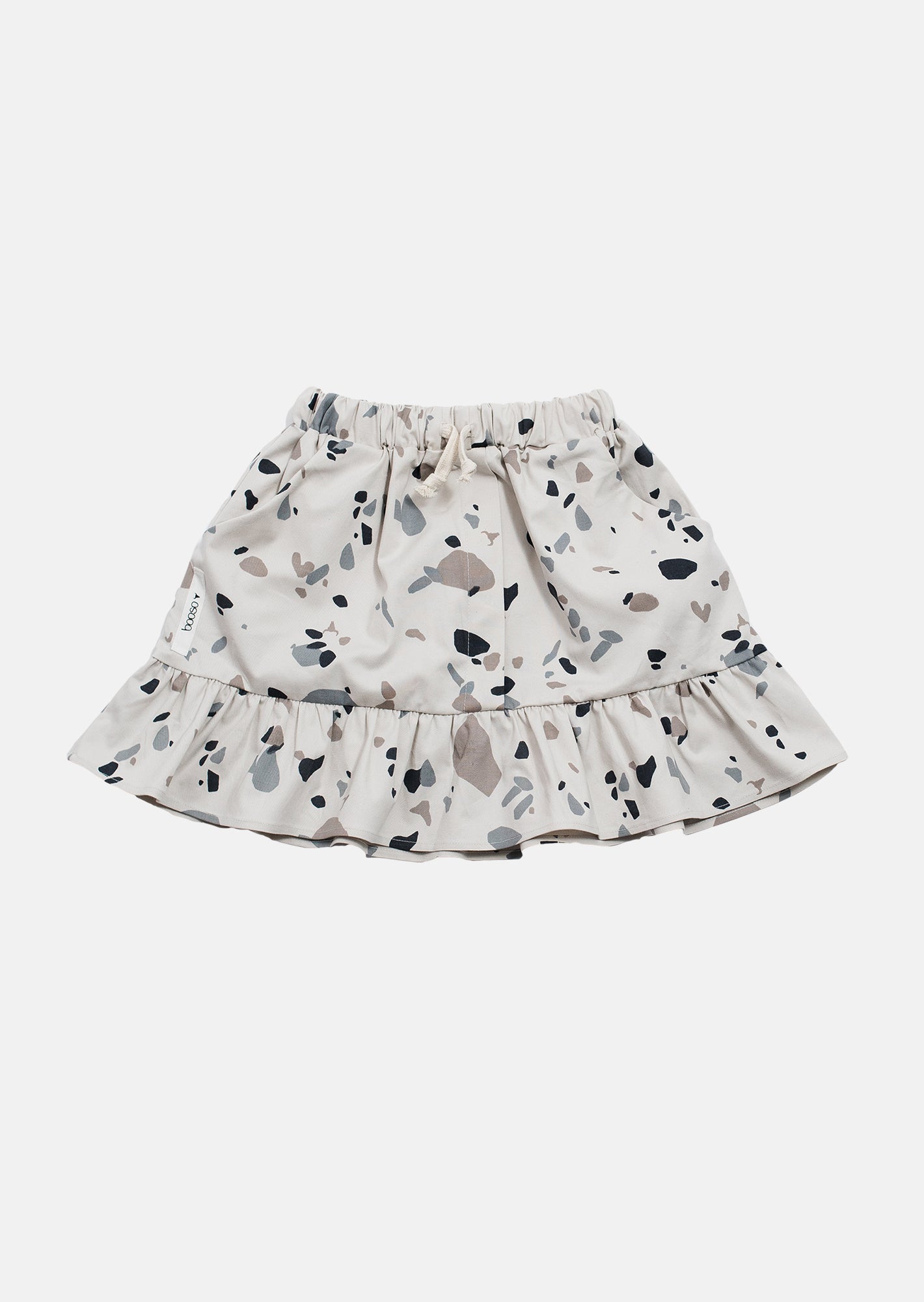 spódnica dziecięca- TERRAZZO SKIRT  beige