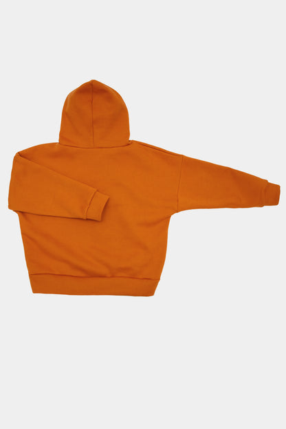 bluza dziecięca- SIMPLE WARM HOODIE orange