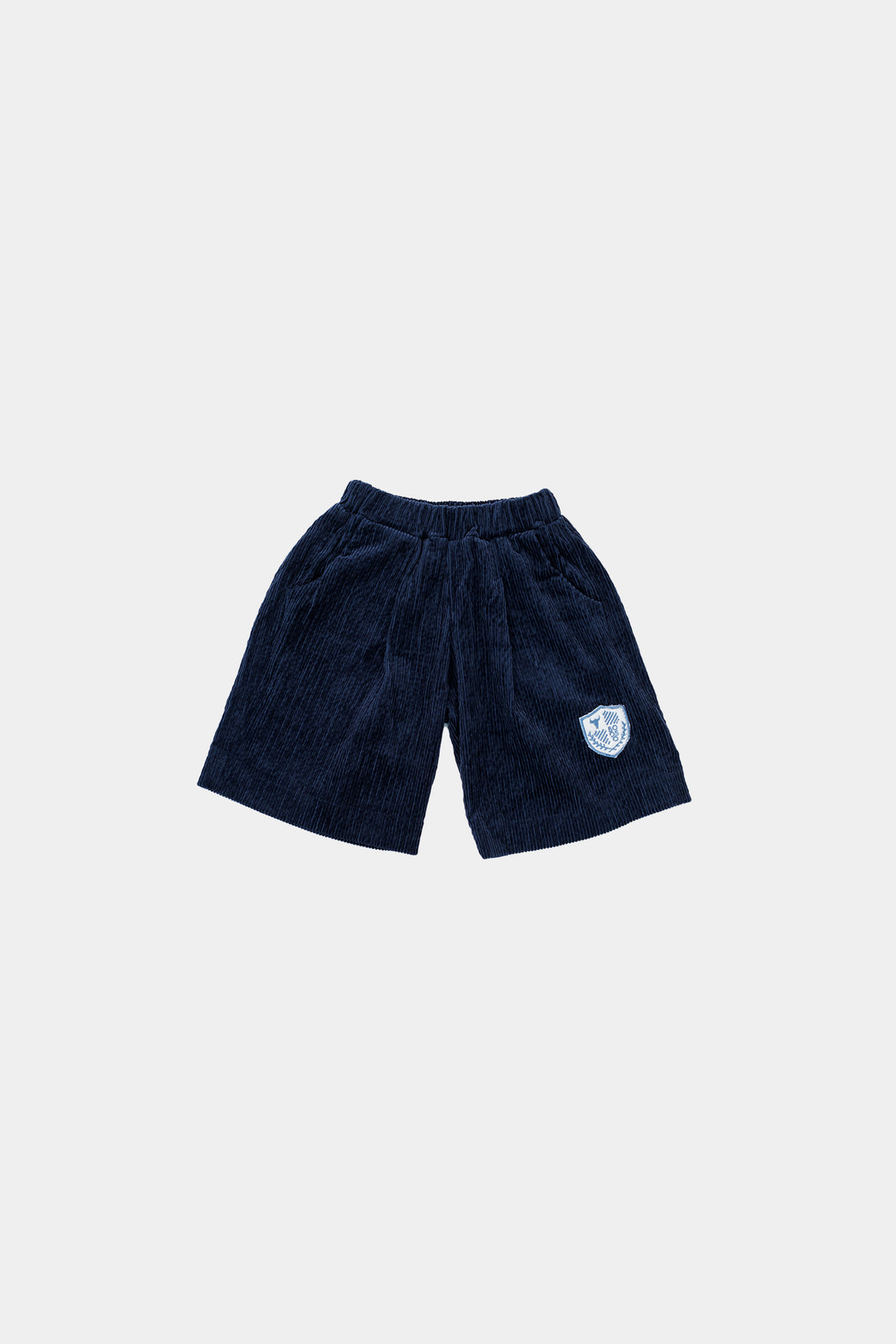 szorty dziecięce- CORDUROY NAVY SHORTS