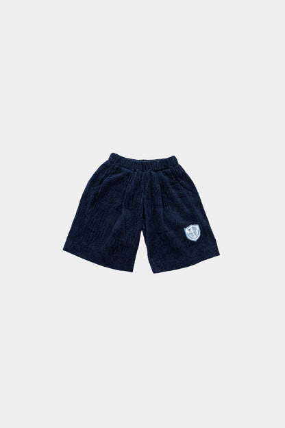 szorty dziecięce- CORDUROY NAVY SHORTS