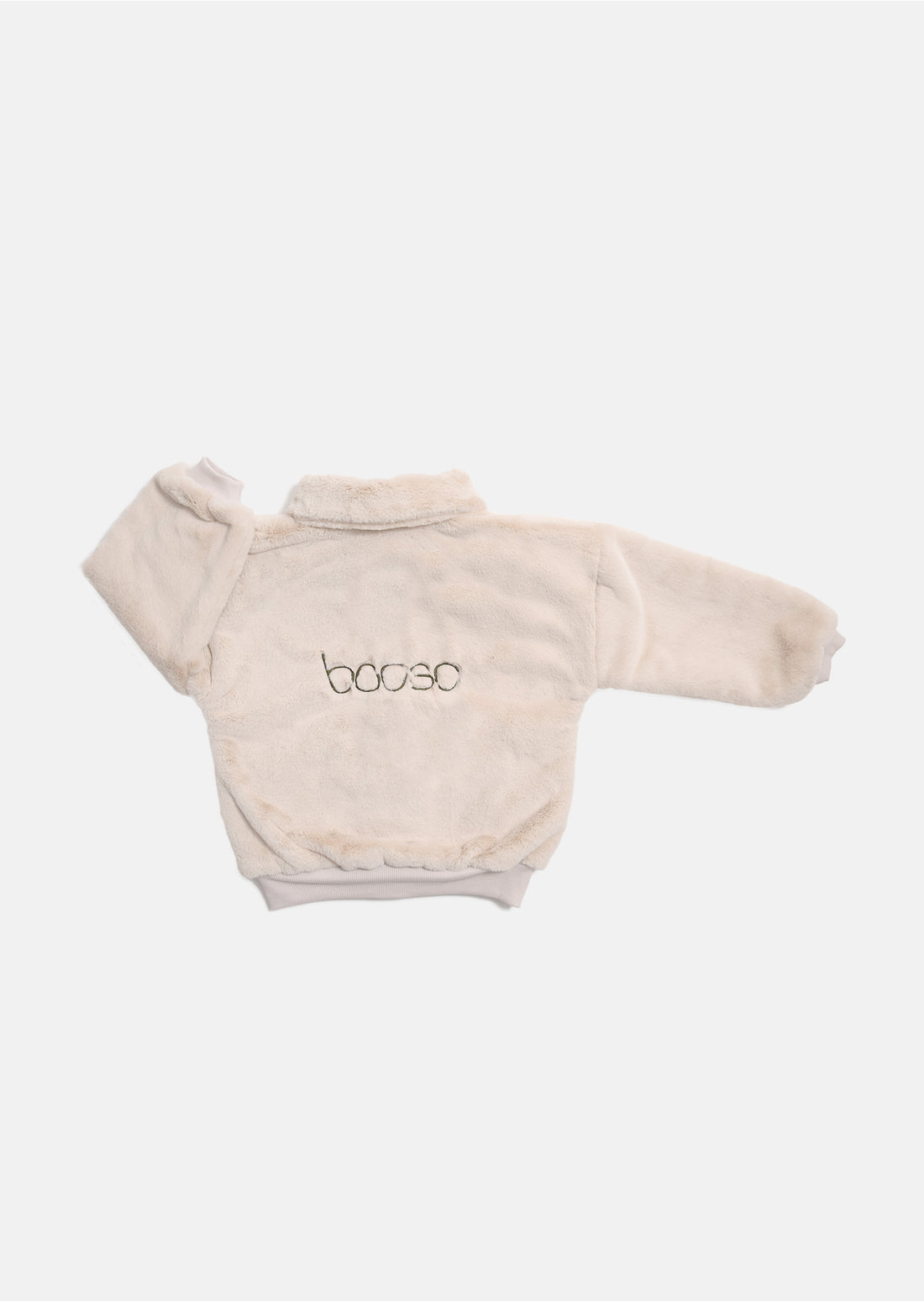 kożuch dziecięcy- FUR BOMBER beige