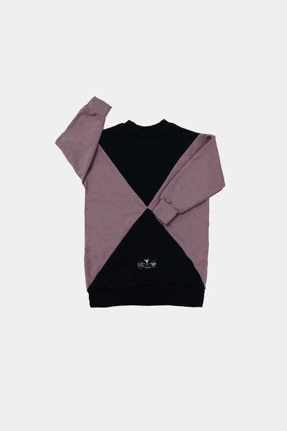 sukienka dziecięca-PANEL DRESS black/purple