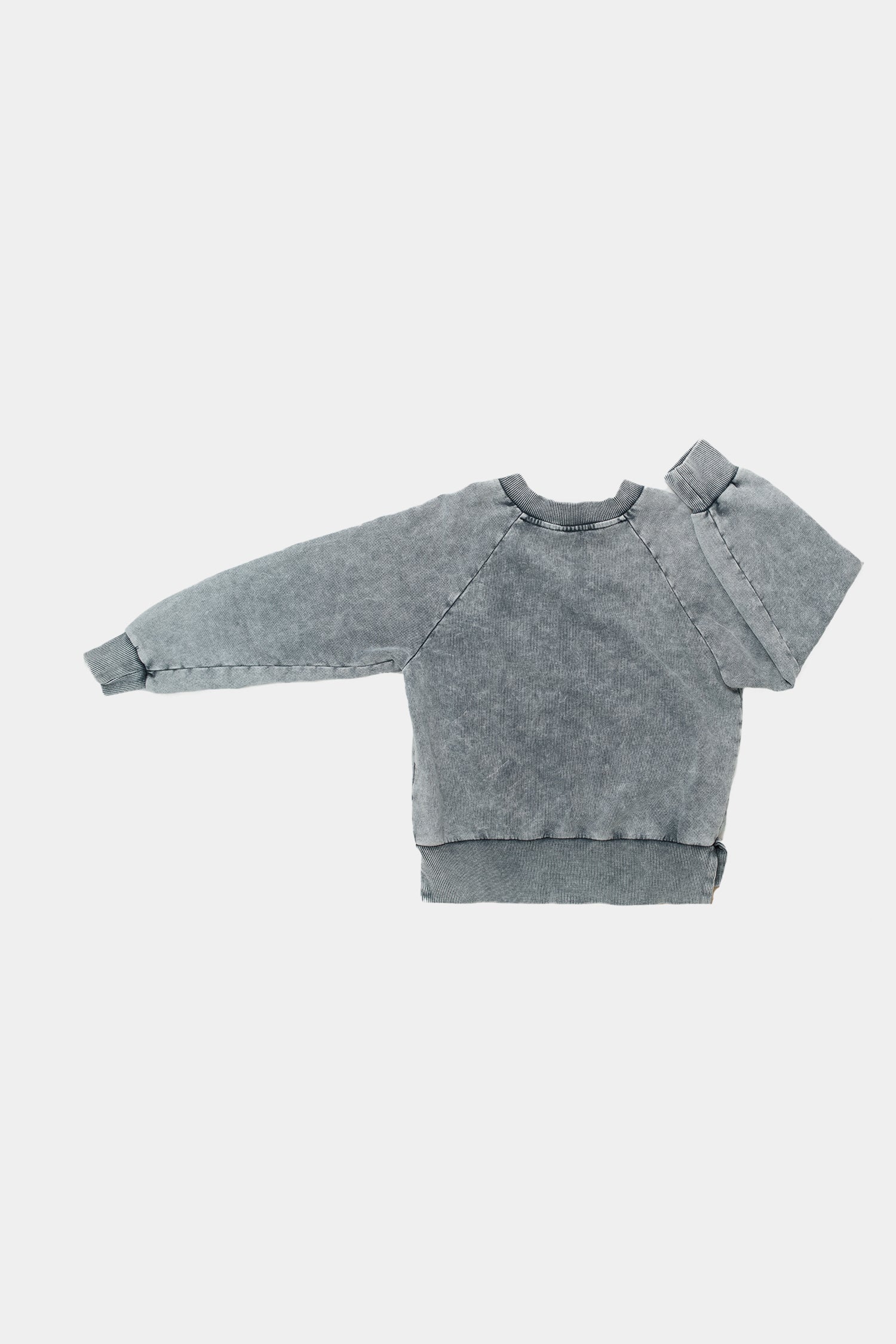 bluza dziecięca- BISON SWEATSHIRT ACID GRAY