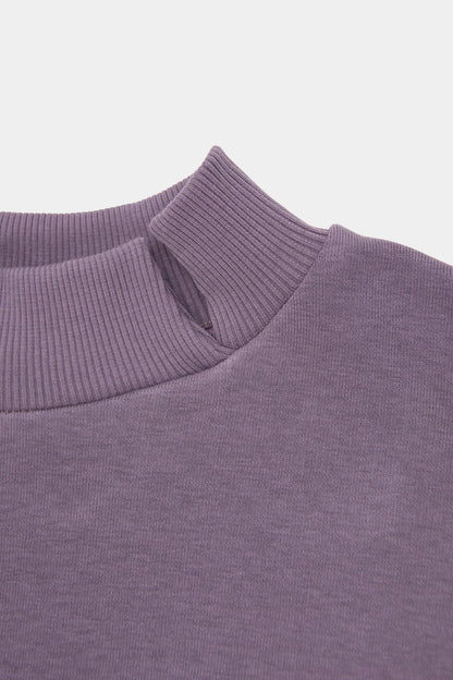 bluza dziecięca- GOLF SWEATSHIRT plum