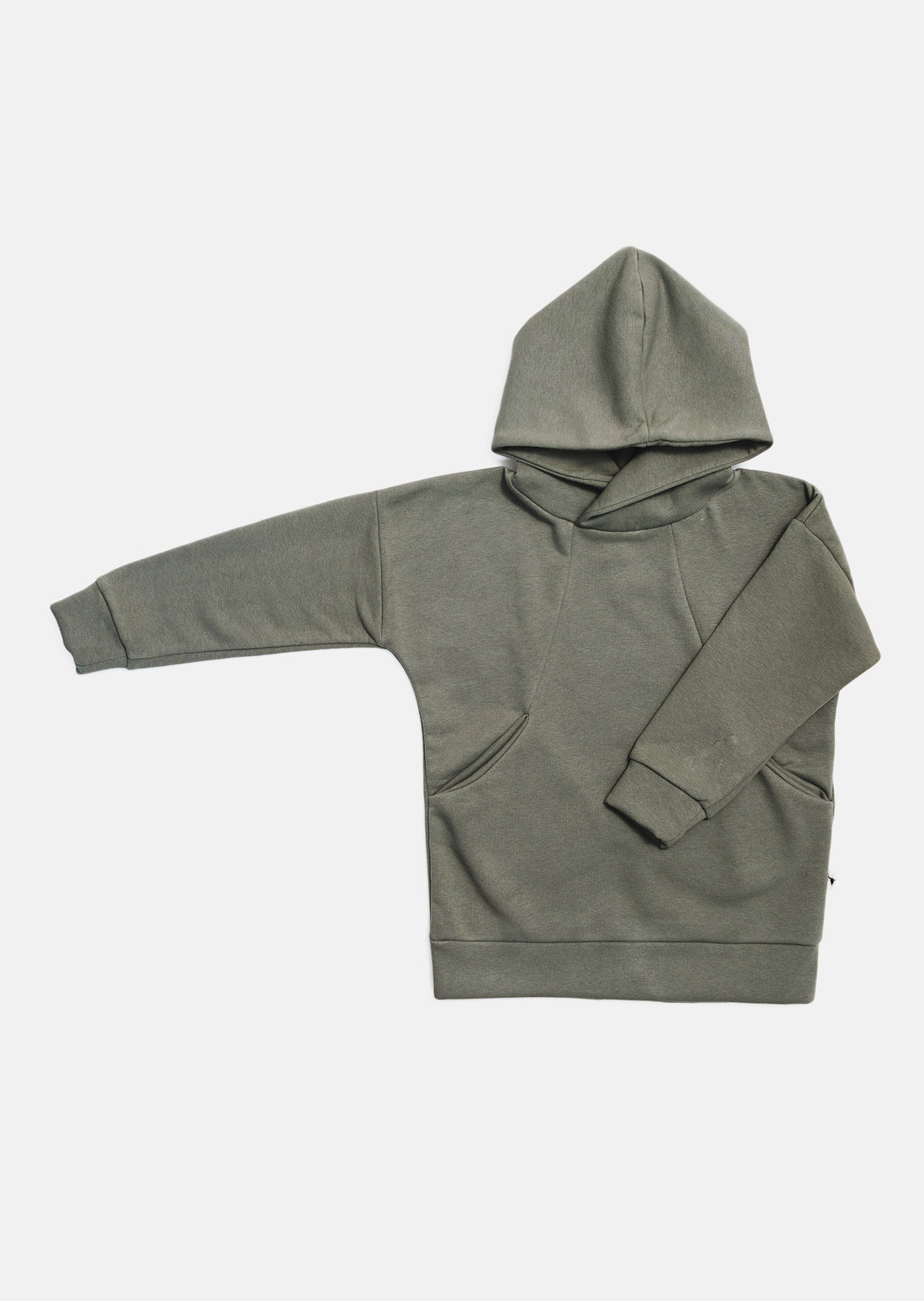 bluza dziecięca- POCKET WARM HOODIE khaki