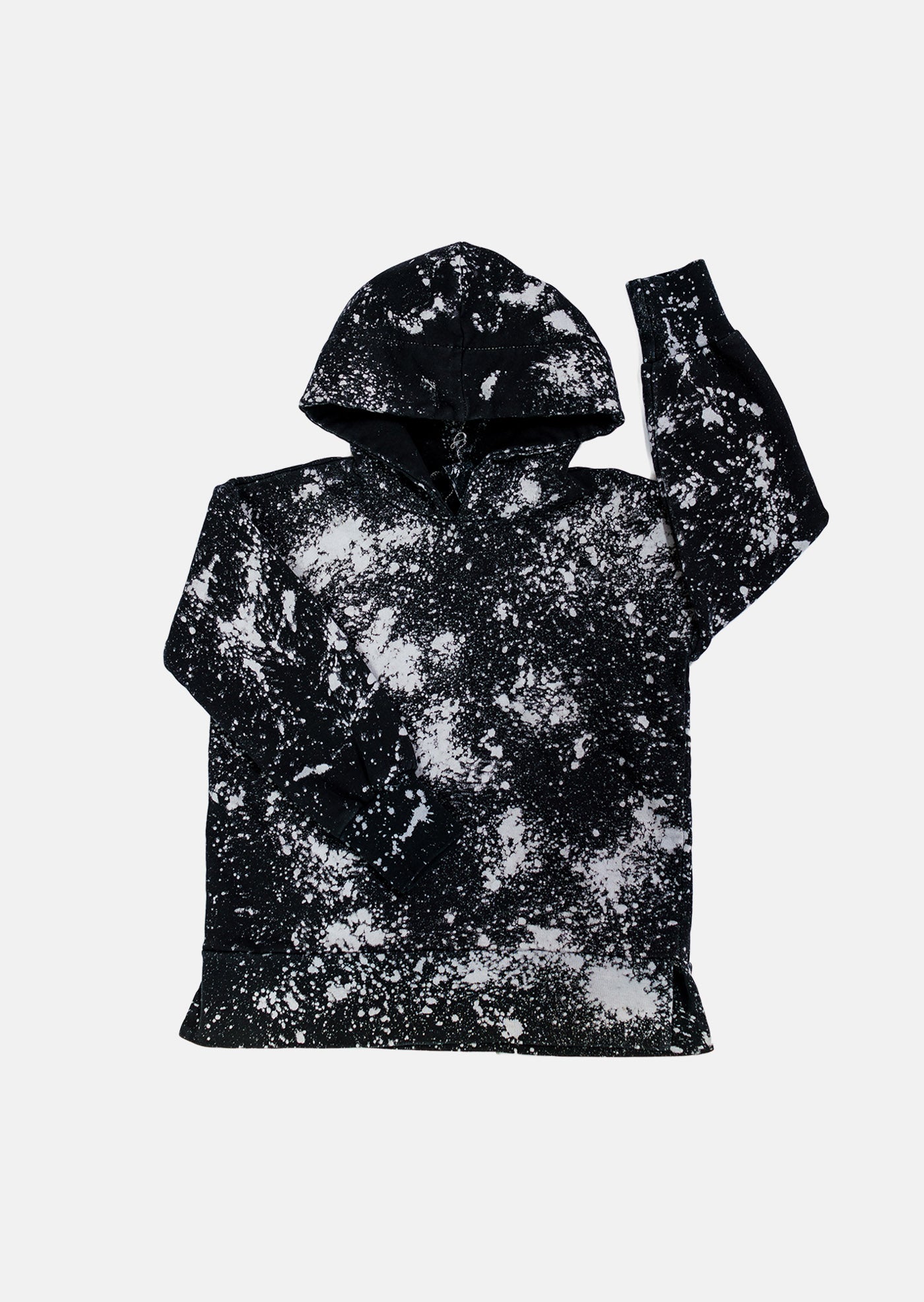 bluza dziecięca- BATIC HOODIE black/ecru