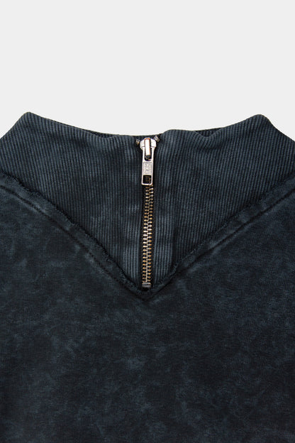 bluza dziecięca - ZIP UP VINTAGE SWEATSHIRT navy