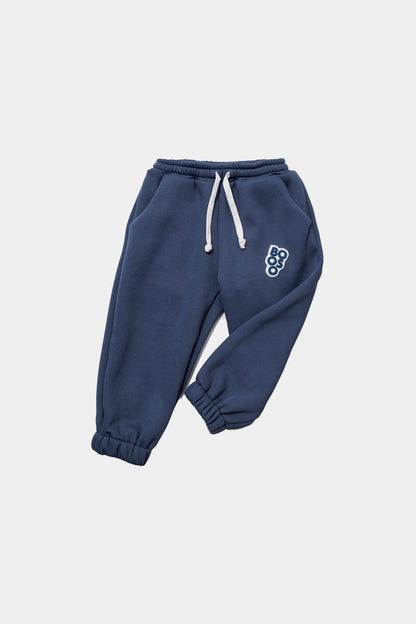 spodnie dziecięce- WARM WIDE PANTS indygo