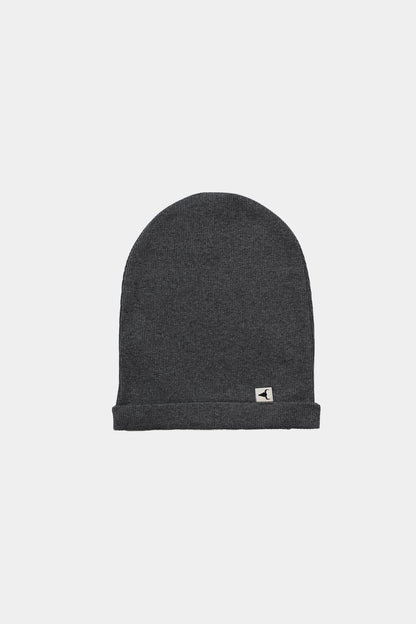 czapka dziecięca- RIBBING BEANIE dark gray