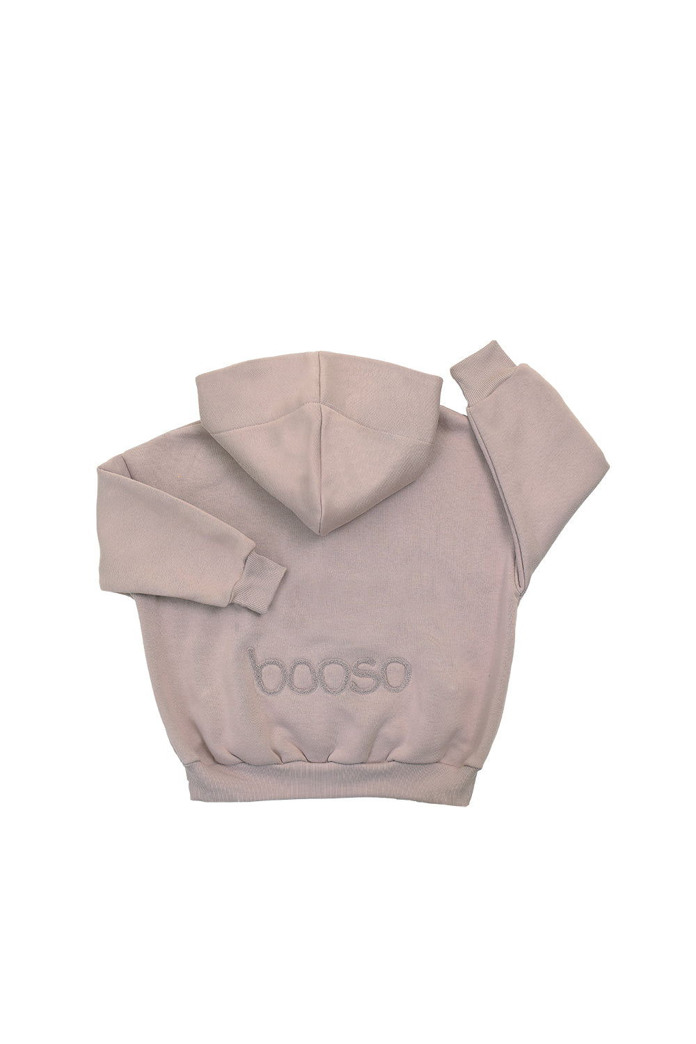bluza dziecięca- WARM BOOSO ZIP HOODIE light pink