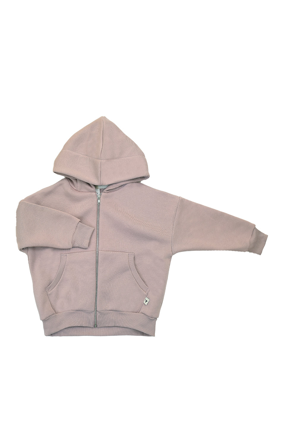 bluza dziecięca- WARM BOOSO ZIP HOODIE light pink