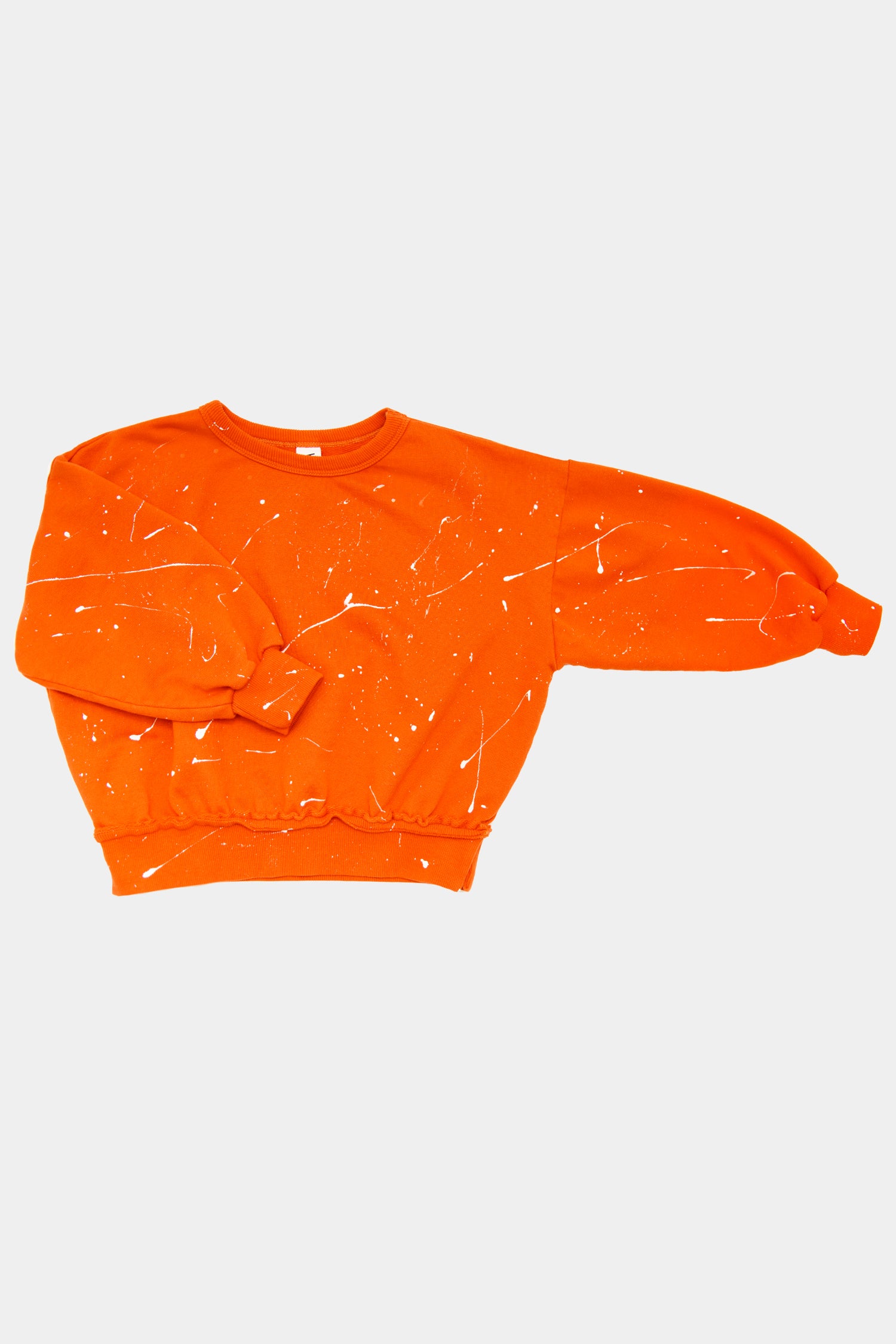 bluza dziecięca - ORANGE SPLASH SWEATSHIRT