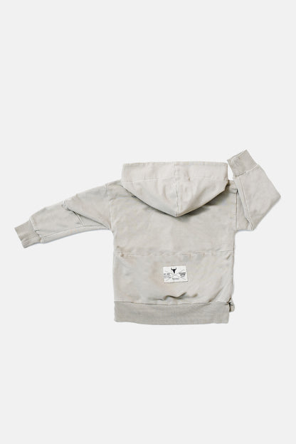 bluza dziecięca- ZIP MINERAL gray