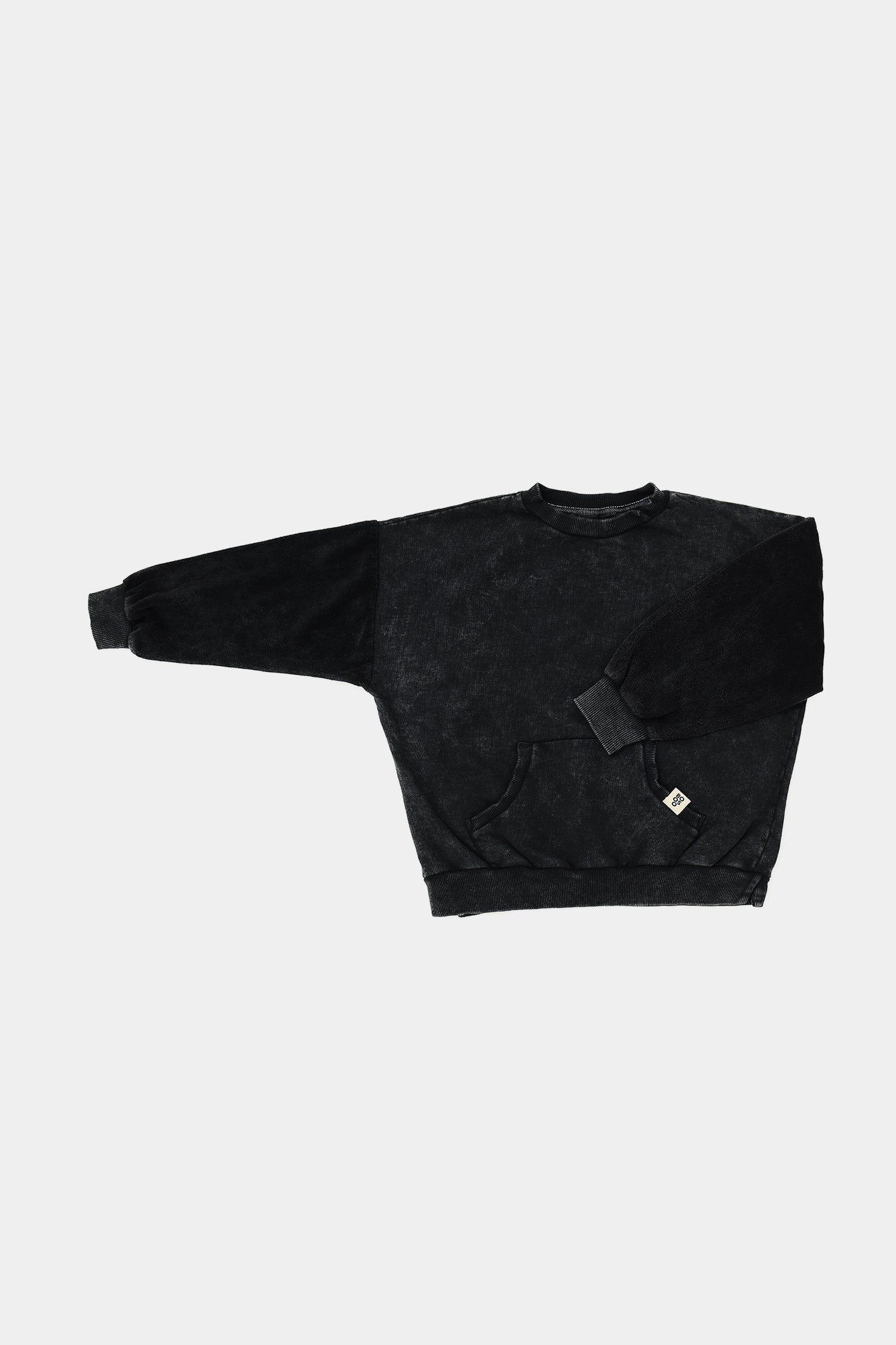 bluza dziecięca- DOUBLE SWEATSHIRT BLACK