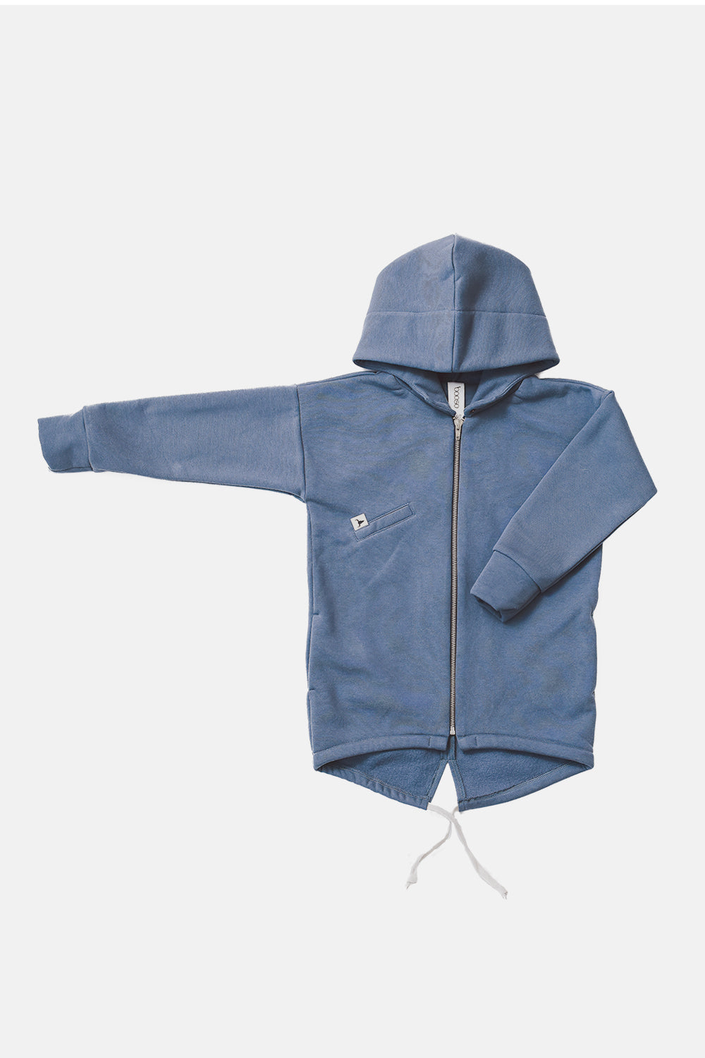 bluza dziecięca- ZIP CLASSIC HOODIE blue