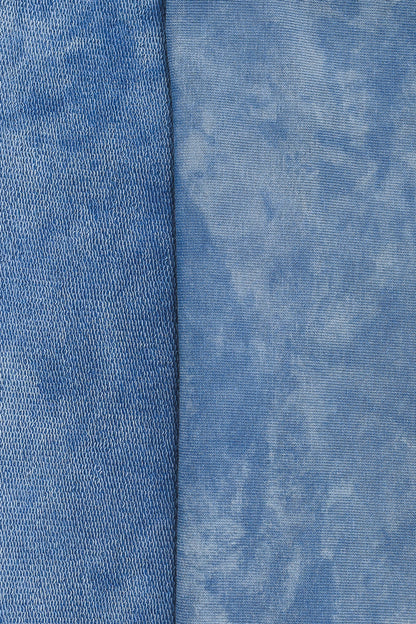 bluza dziecięca - FRILL SWEATSHIRT BLUE