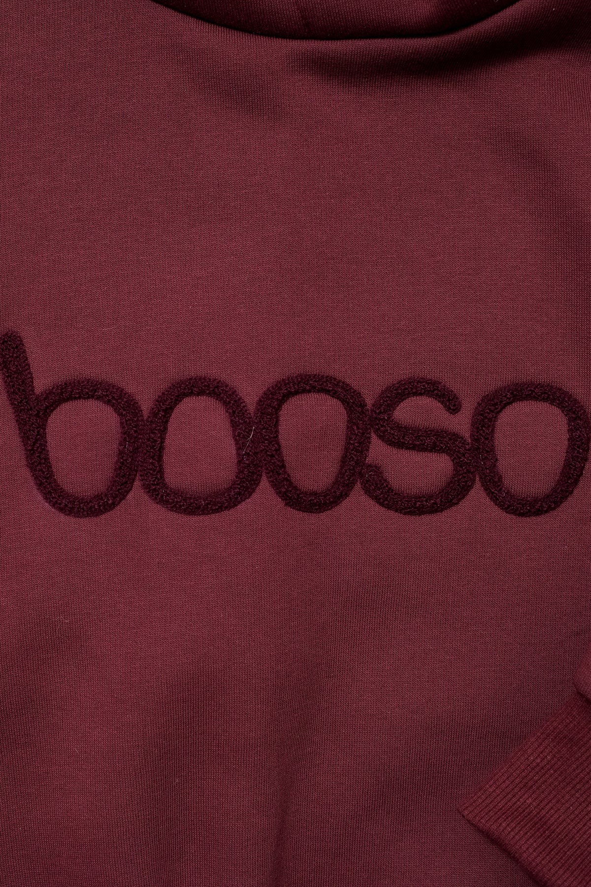 bluza dziecięca- WARM WIDE HOODIE burgund