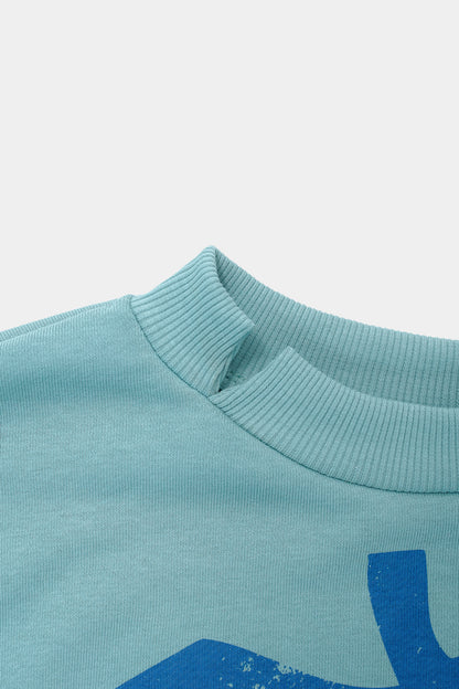 bluza dziecięca- APPLE SWEATSHIRT mint