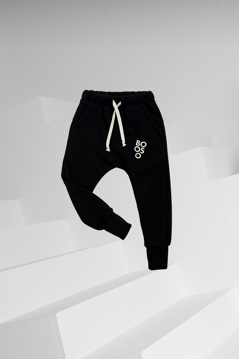 spodnie dziecięce -  WARM PANTS black