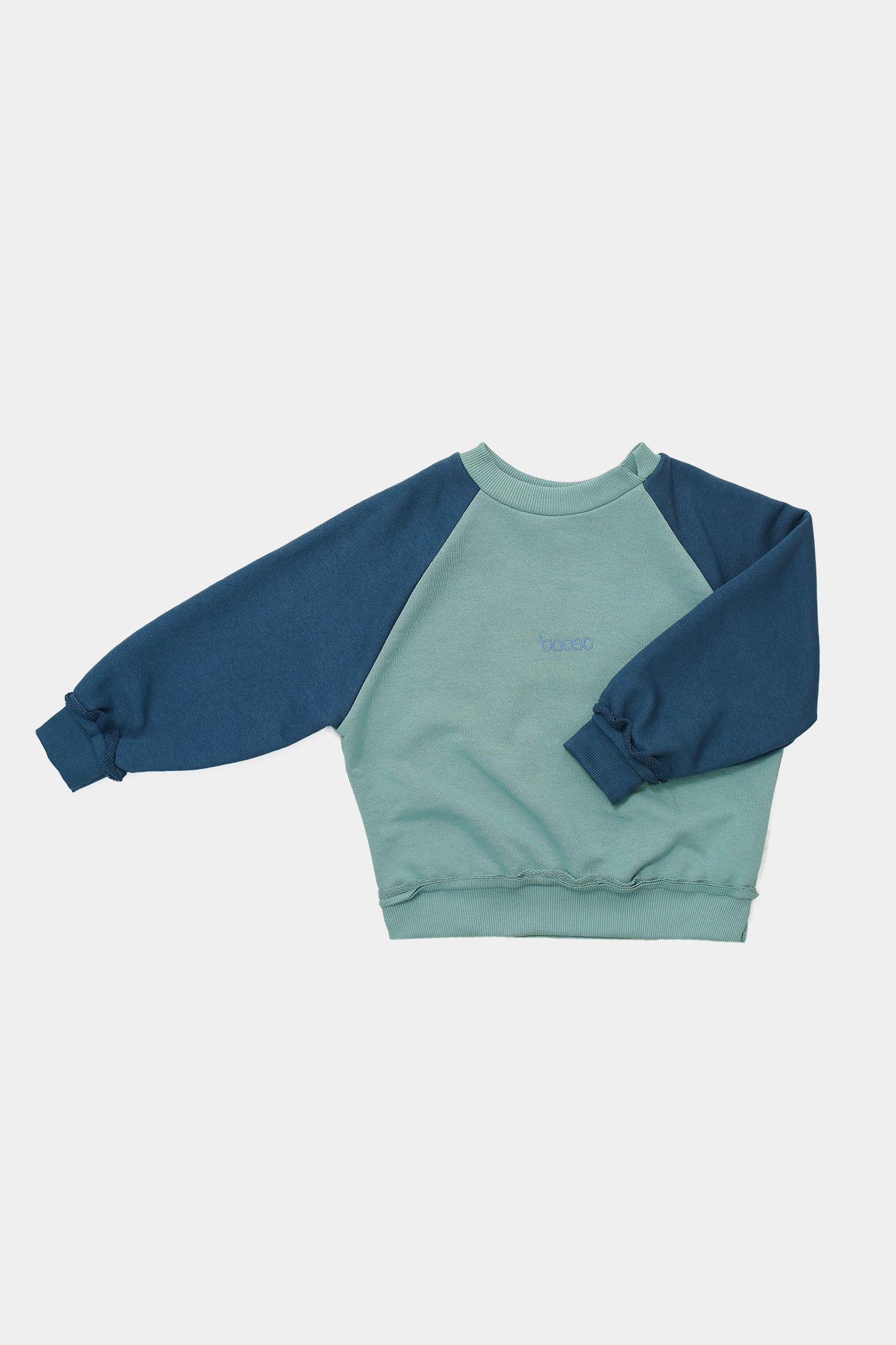 bluza dziecięca- DOUBLE MINT/NAVY SWEATSHIRT