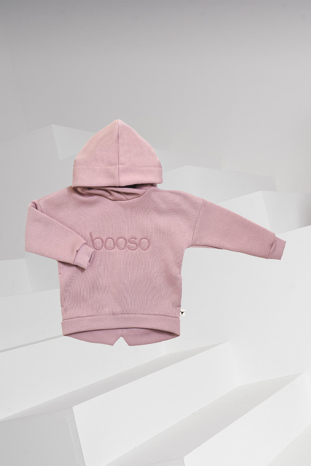 bluza dziecięca- WARM PINK  HOODIE light pink