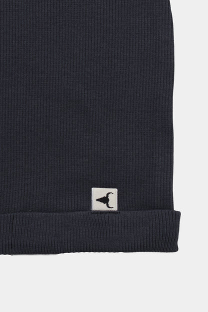 czapka dziecięca- RIBBING BEANIE graphite