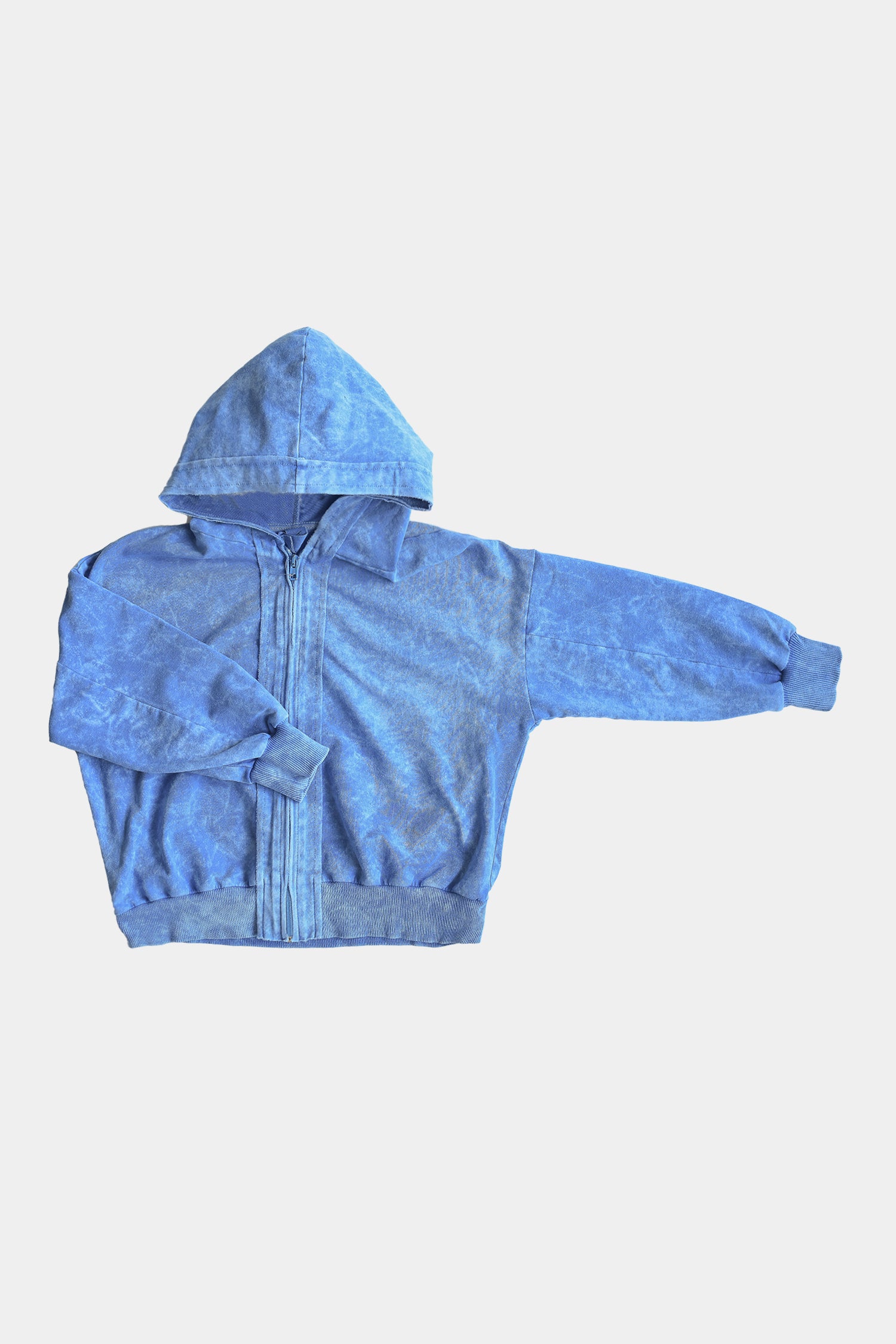 bluza dziecięca- ZIP HOODIE vintage blue