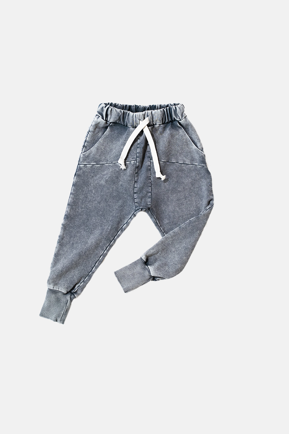 spodnie dziecięce -  STRIPED GRAY PANTS gray