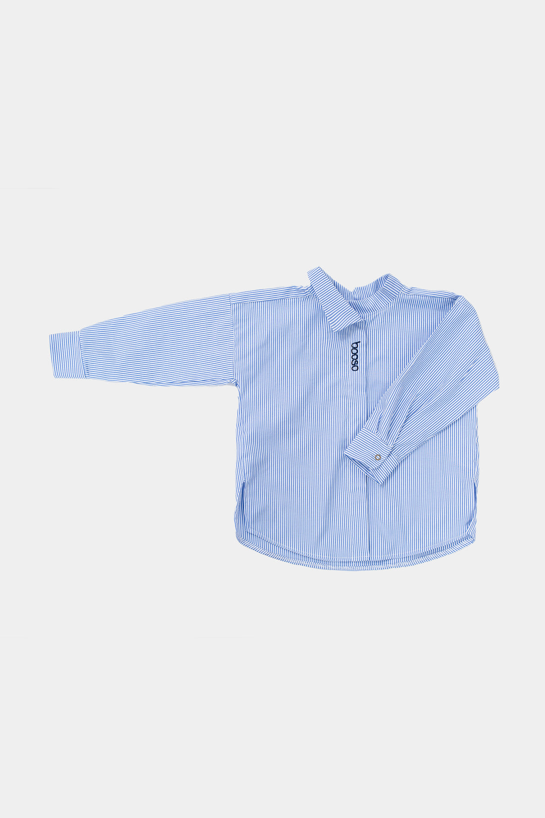 koszula dziecięca- BOOSO STRIPED SHIRT white/blue