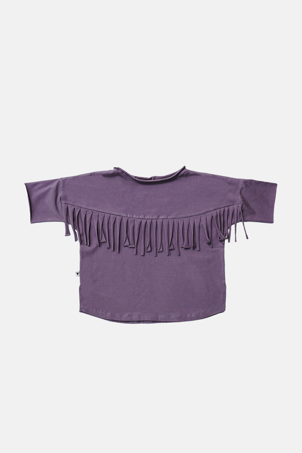 koszulka dziecięca- FRILL TEE purple
