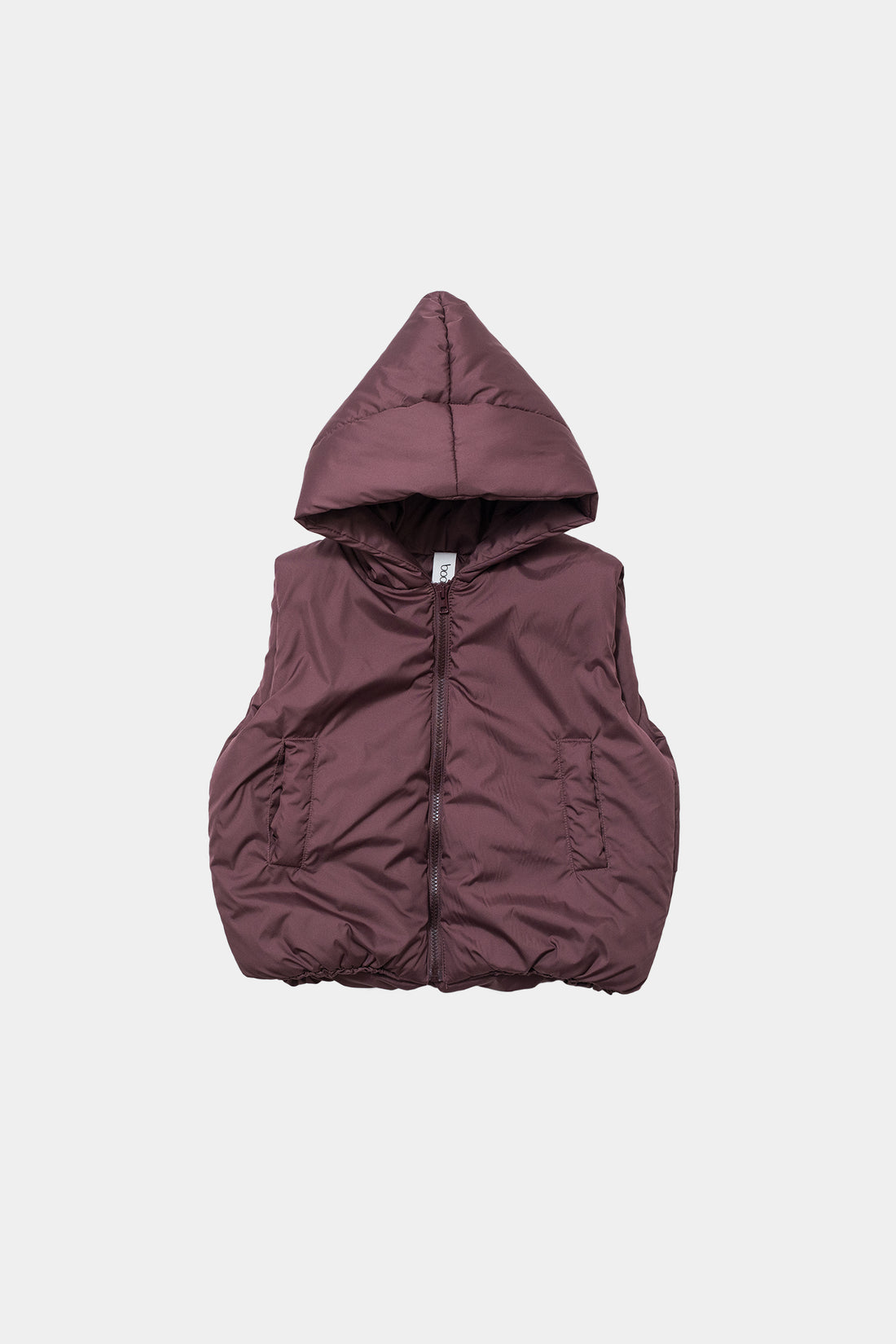 kamizelka dziecięca- WIDE VEST burgund