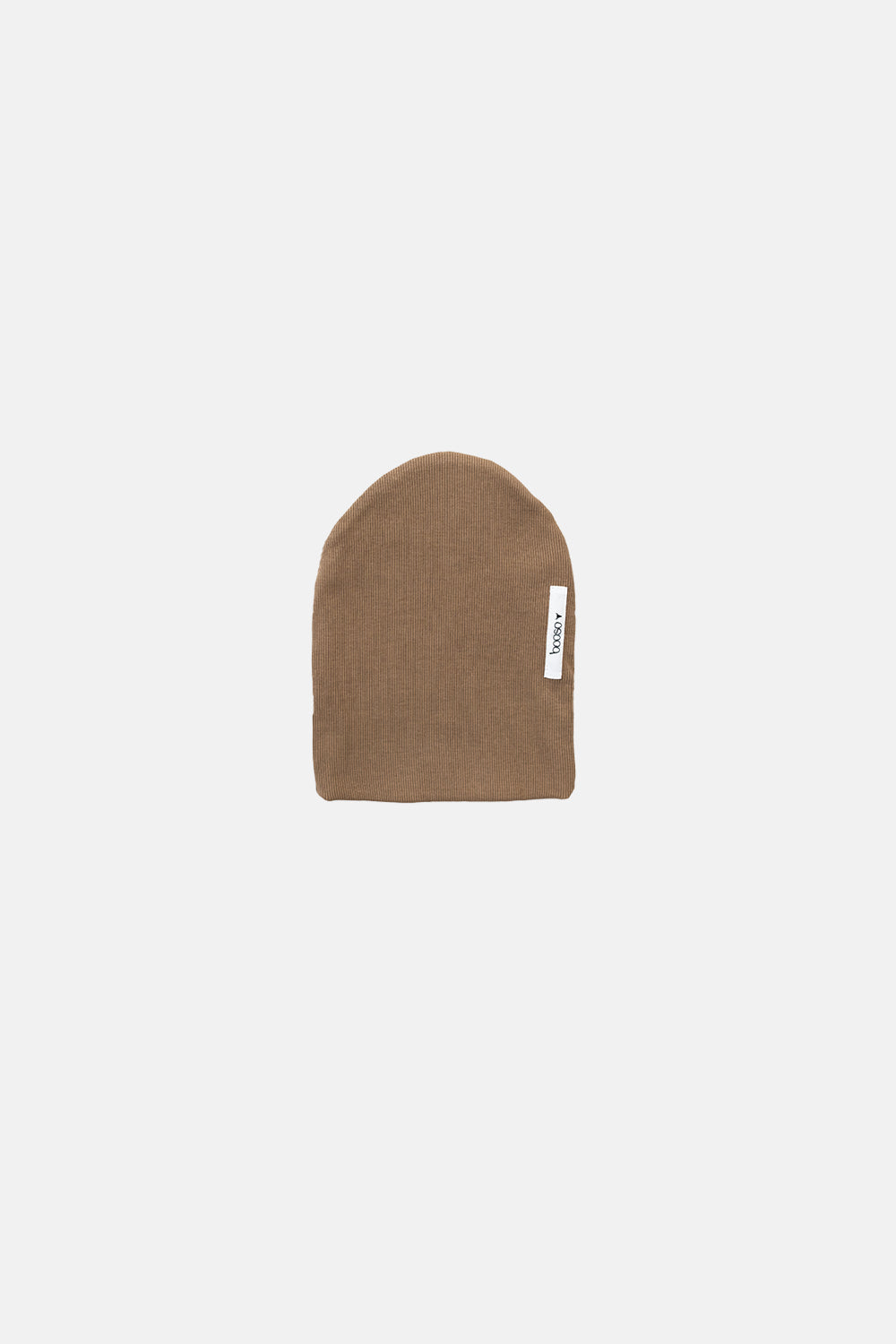 czapka dziecięca- RIBBING BEANIE double camel