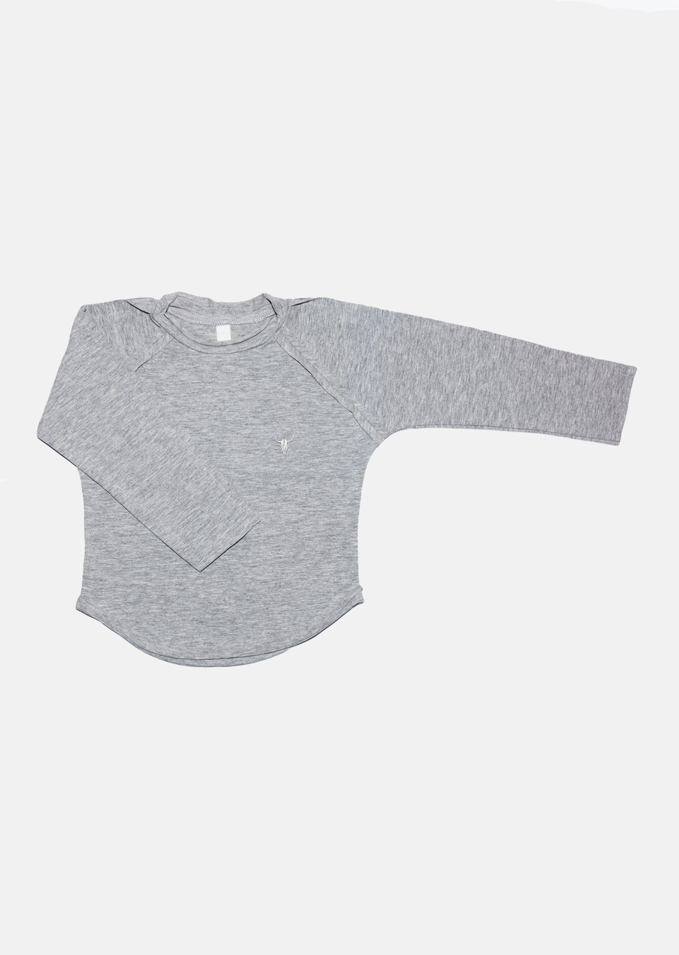 bluzka dziecięca- SIMPLE LONGSLEEVE gray