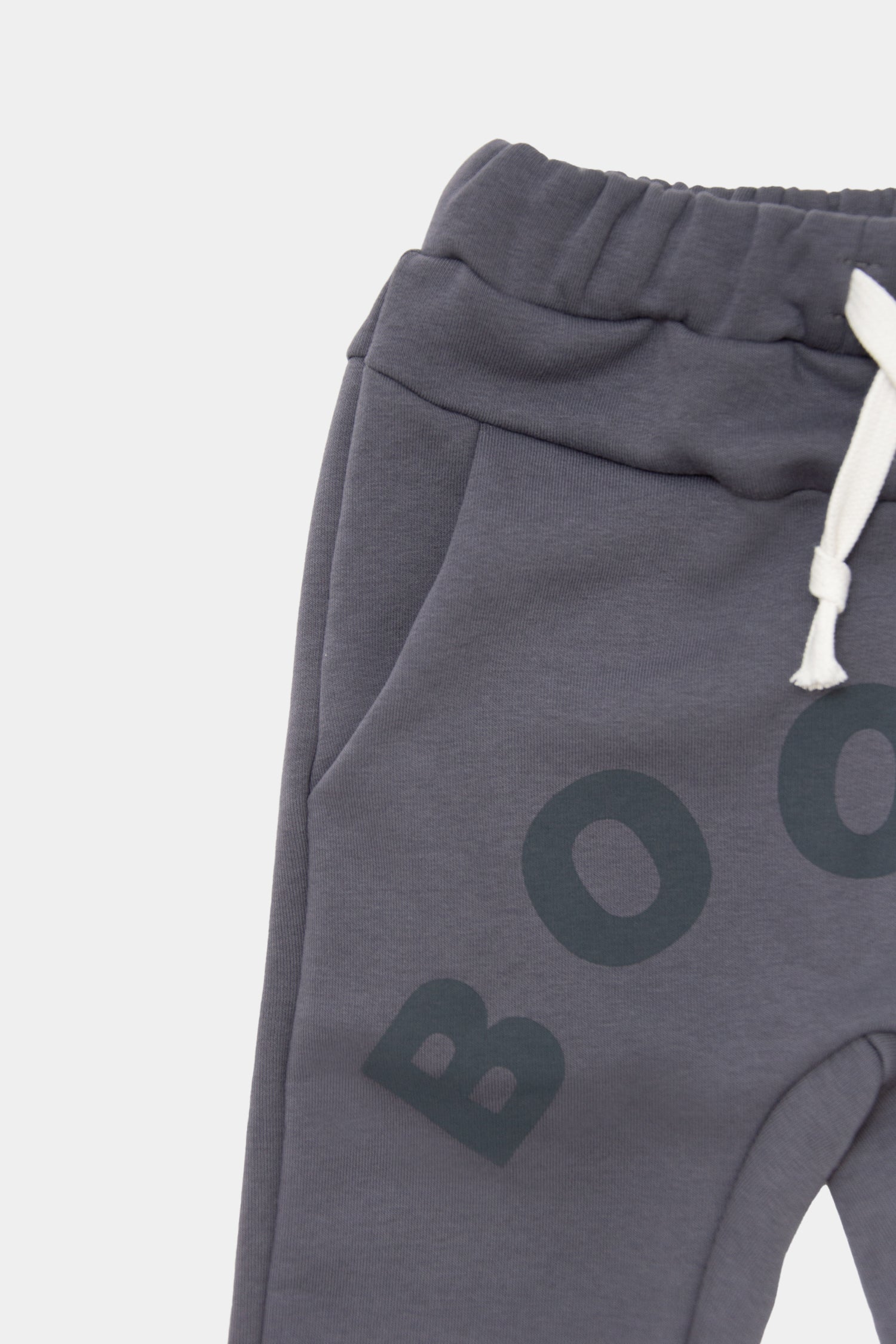 spodnie dziecięce- BOOSO WARM PANTS graphite