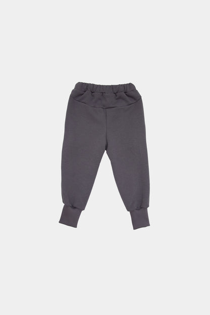 spodnie dziecięce- BOOSO WARM PANTS graphite