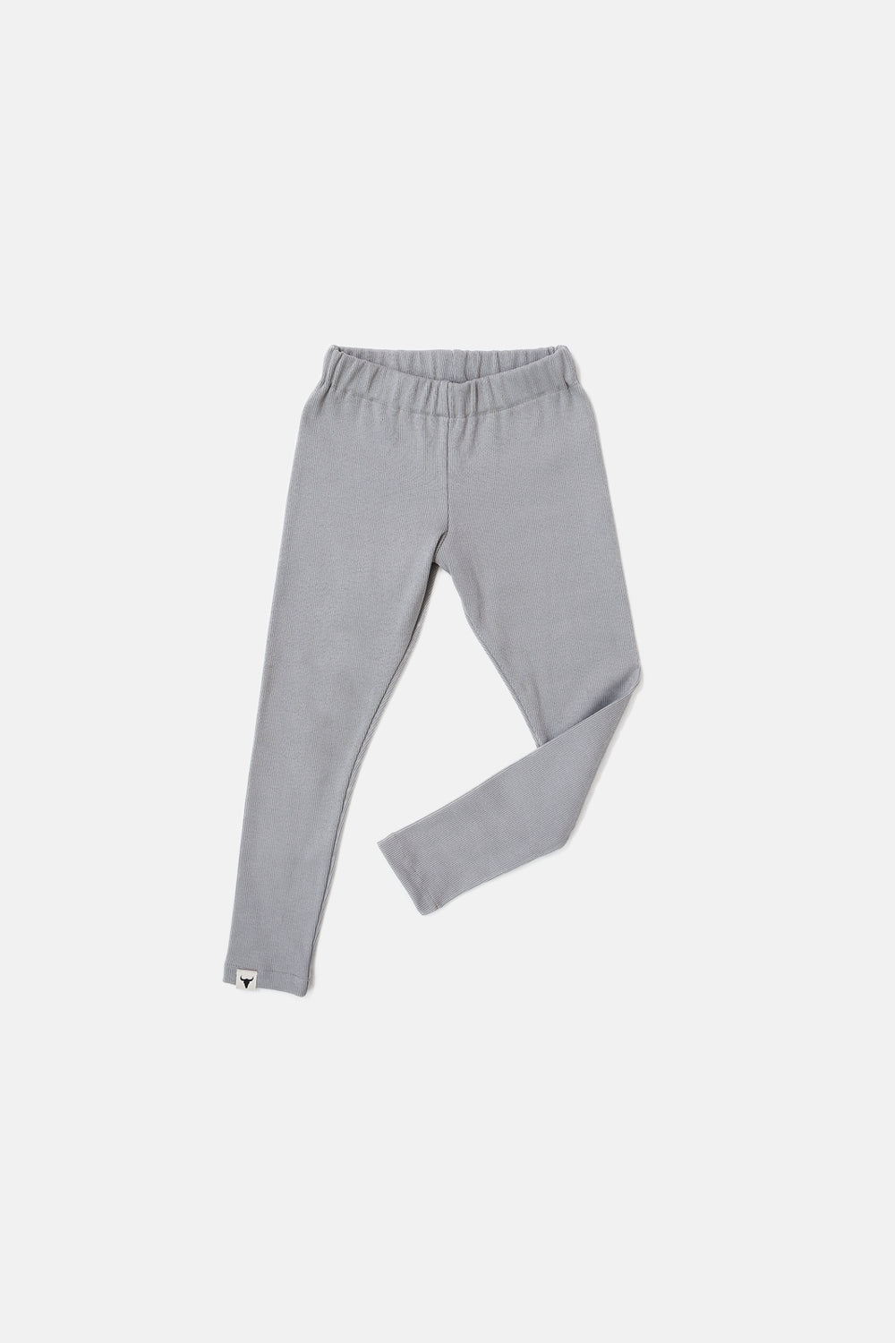 getry dziecięce - RIBBED LEGGINS gray