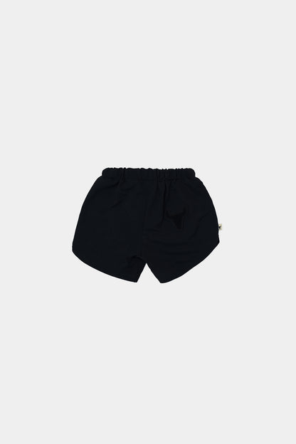 szorty dziecięce- SAND NYLON SHORTS black