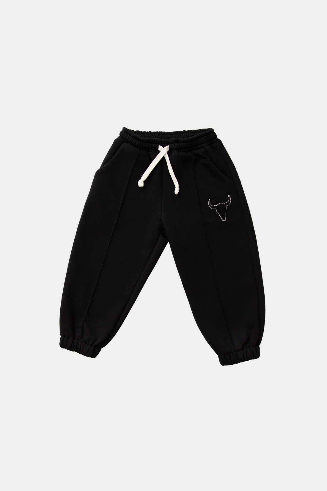 spodnie dziecięce- WARM WIDE PANTS black