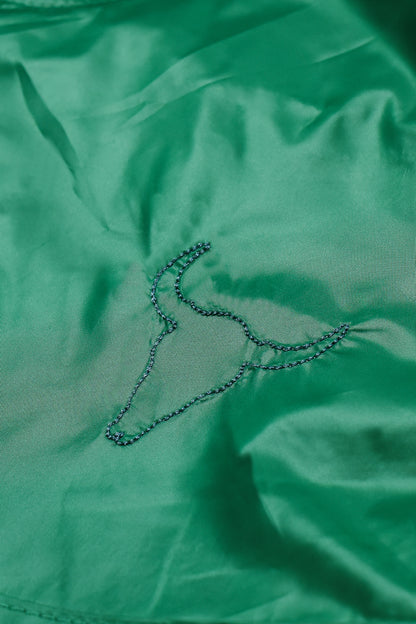 szorty kąpielowe dziecięce - GREEN SWIM SHORTS