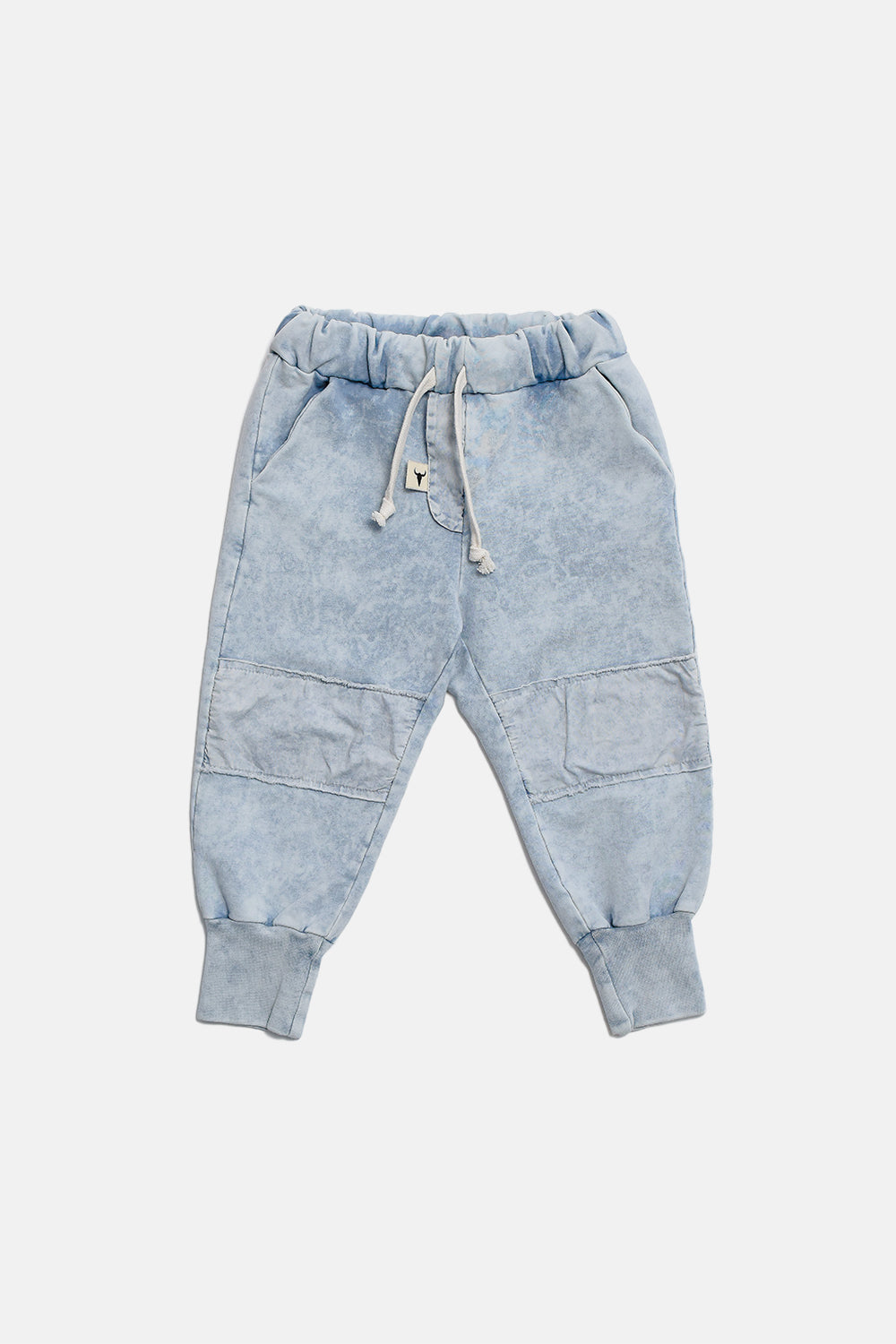 spodnie dziecięce- Patch pants Blue